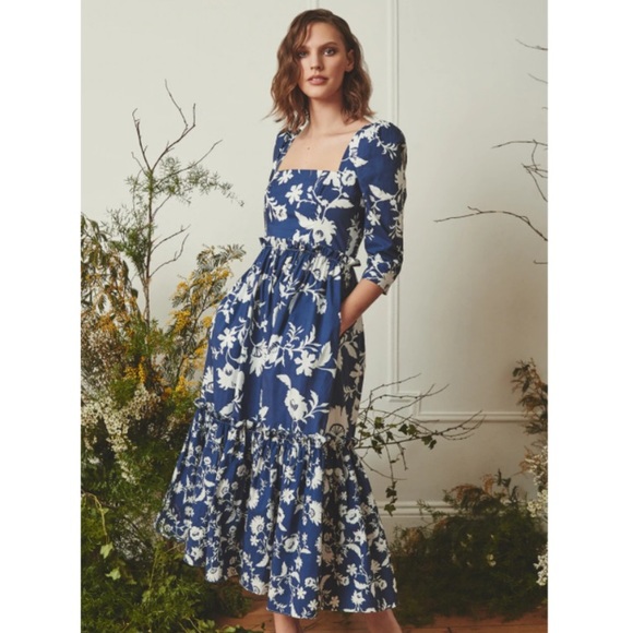 Cara Cara Blue Hill Dress - Picture 7 of 7